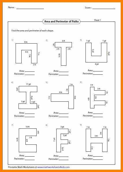 13 Area Of Irregular Shapes Worksheet Mucho Bene Area And Perimeter 