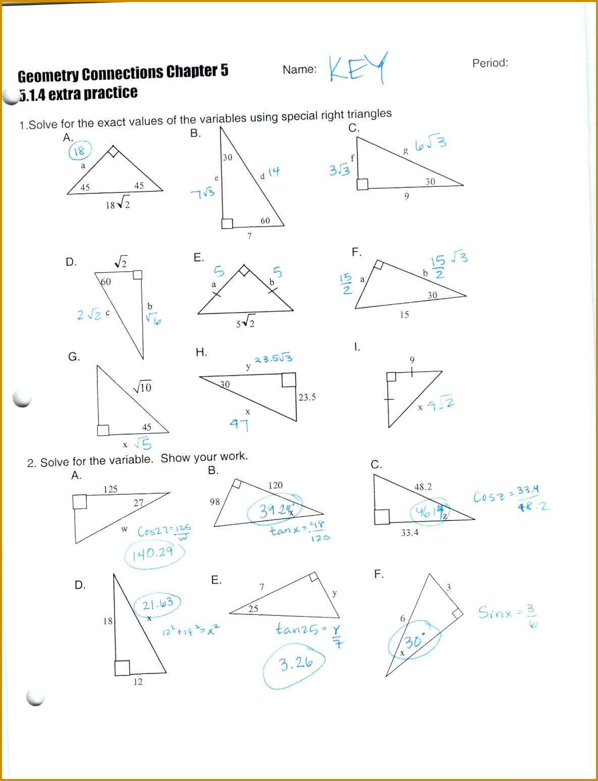 4 Worksheet Trigonometric Ratios Sohcahtoa Answers FabTemplatez 4 Worksheet Trigonometric Ratios Sohcahtoa Answers FabTemplatez