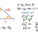 45 45 90 Triangle Math Right Triangles ShowMe