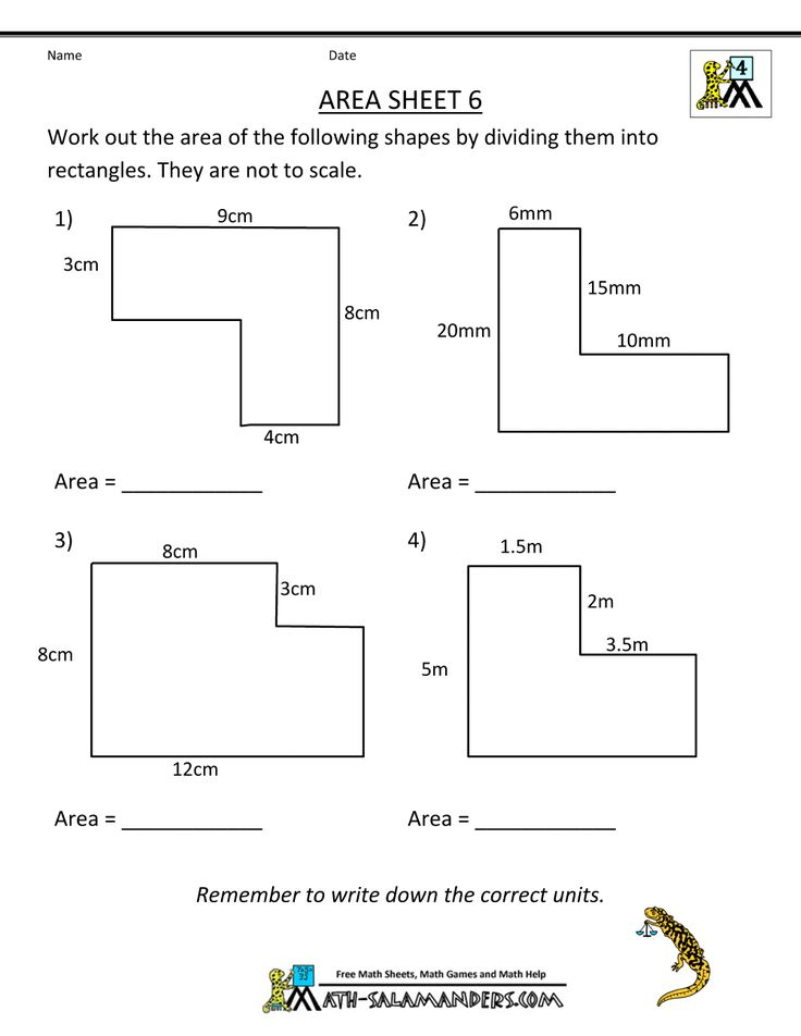 Area Worksheets Area And Perimeter Worksheets Perimeter Worksheets 