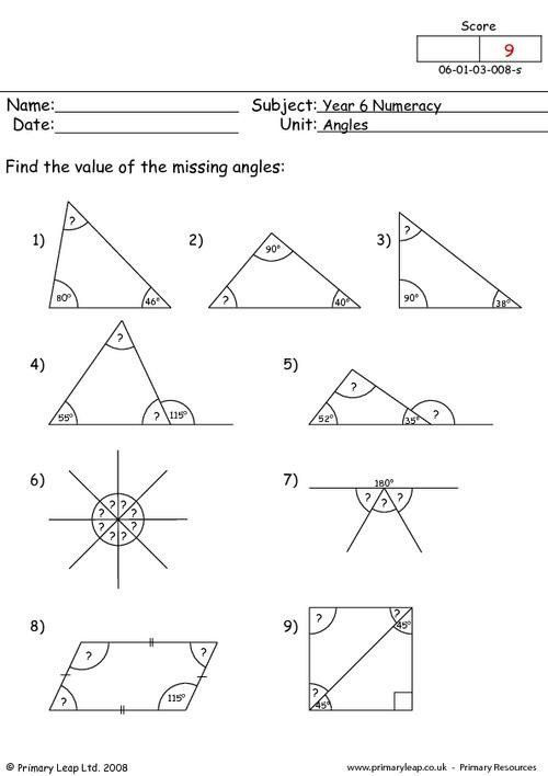Find The Missing Angle Worksheet Numeracy Angles 4 Worksheet Free Find The Missing Angle Worksheet Numeracy Angles 4 Worksheet Free