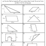 Finding Area Coloring Activity The Meaningful Middle Area Of