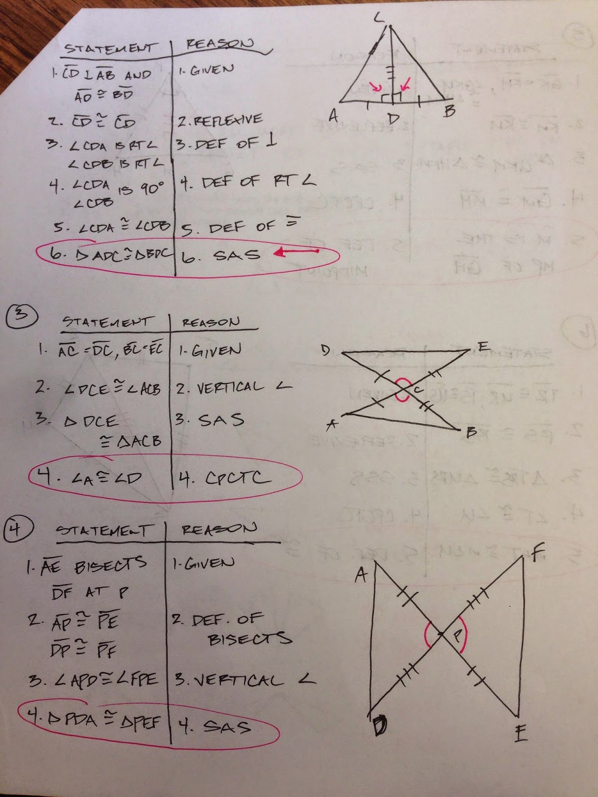 Honors Geometry Vintage High School October 2014 Honors Geometry Vintage High School October 2014