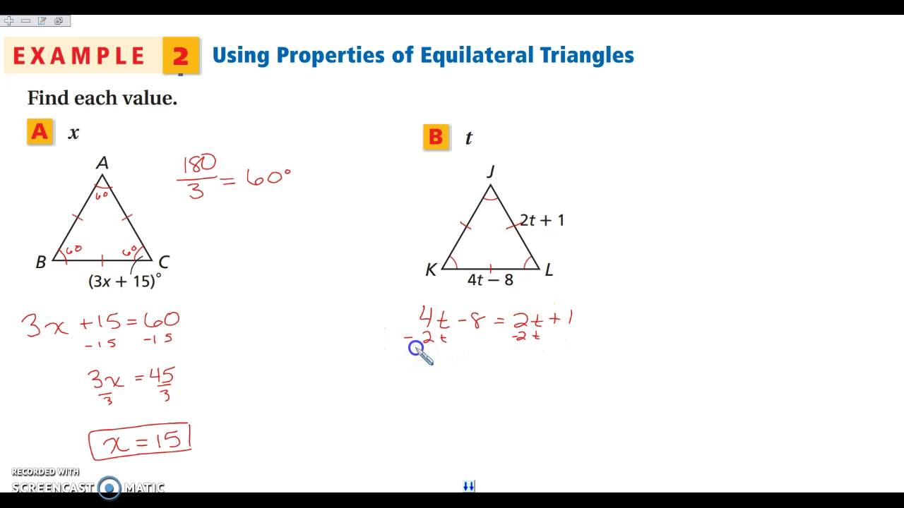 Isosceles And Equilateral Triangles Worksheet Answers Isosceles And Equilateral Triangles Worksheet Answers