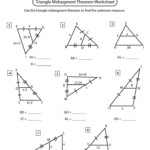 Midsegment Of A Triangle Worksheets Math Monks
