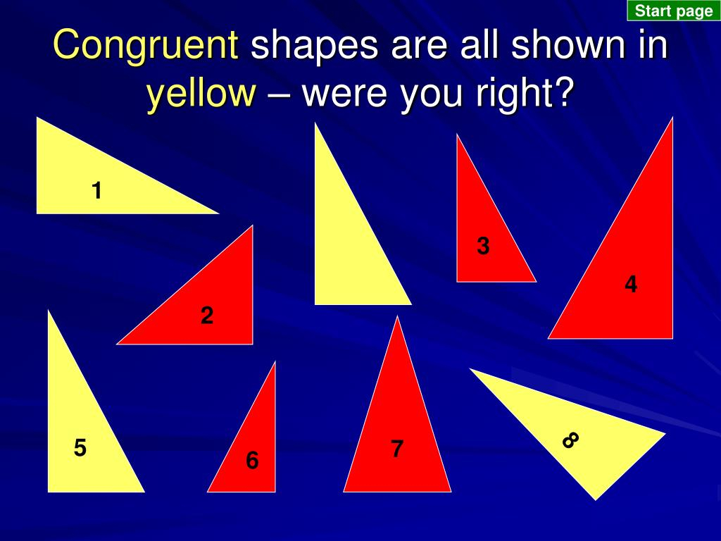 PPT Congruent And Similar Shapes PowerPoint Presentation Free 