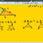Pythagorean Theorem Proof Using Similar Triangles YouTube