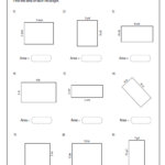 Rectangle Worksheets