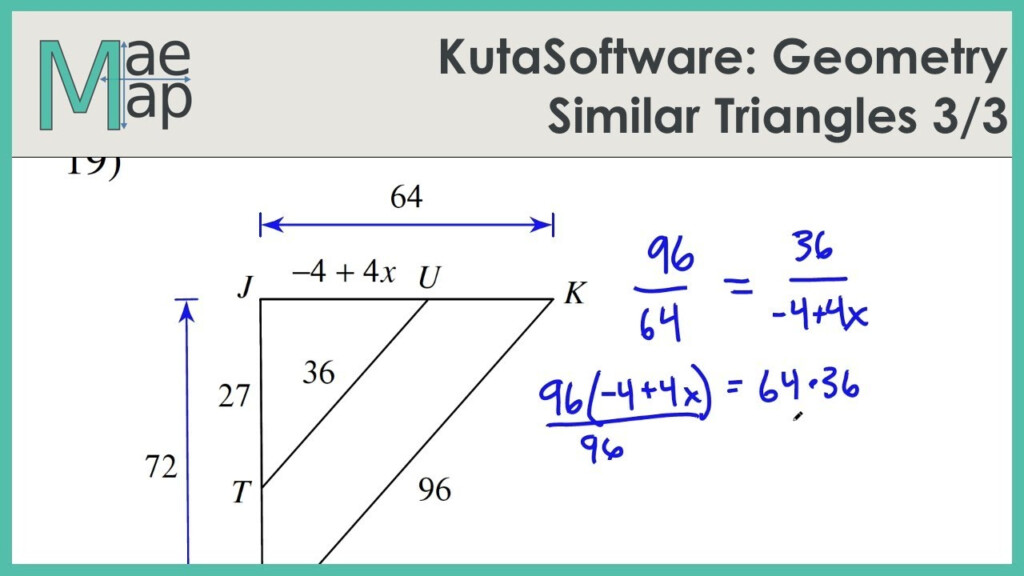 45 45 90 And 30 60 90 Triangles Worksheet Answer Key Kuta Software