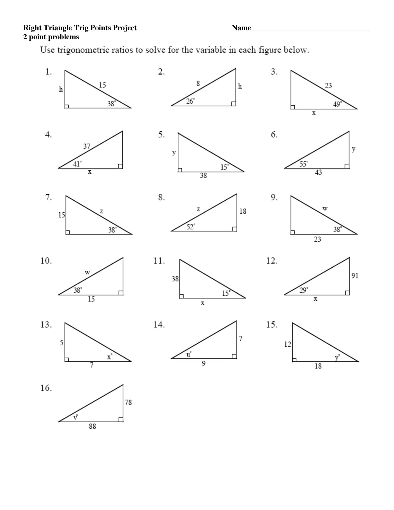 Solving Right Triangles Worksheet Math Worksheets Grade 4 Db Excel Solving Right Triangles Worksheet Math Worksheets Grade 4 Db excel