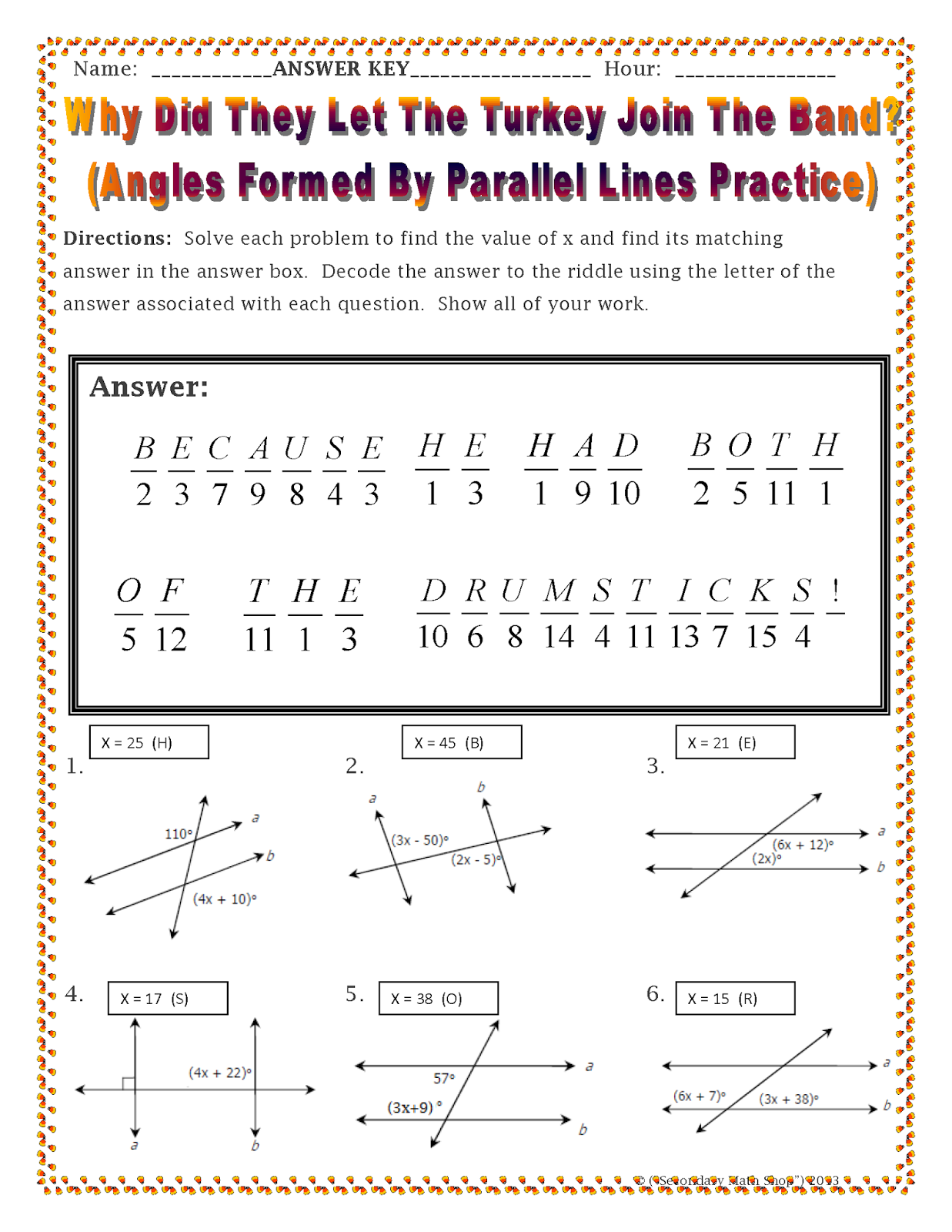 The Spectacular World Of Secondary Math Celebrating The Holidays In The Spectacular World Of Secondary Math Celebrating The Holidays In