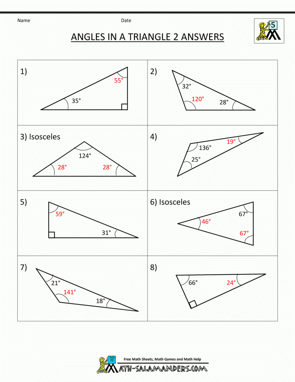 Worksheet Triangle Angle Sum Worksheet Math Worksheets For Db Excel Worksheet Triangle Angle Sum Worksheet Math Worksheets For Db excel