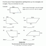 Area Of Parallelogram Worksheet